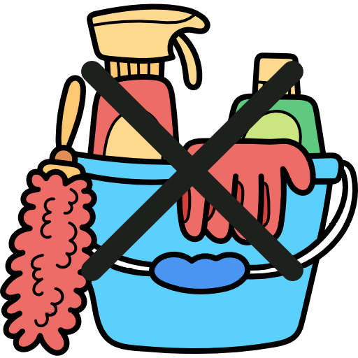 Elimine productos de limpieza